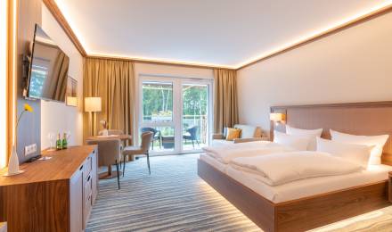 Strandhotel Seerose Hotelzimmer Koelpinsee
