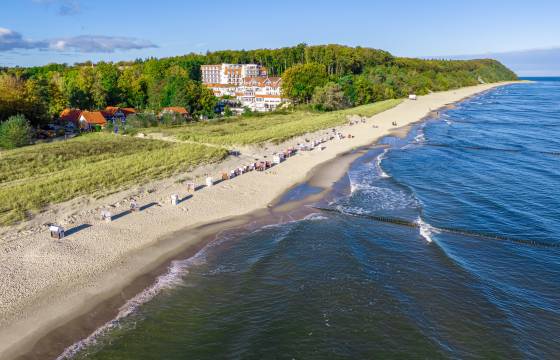 Strandhotel Seerose und die Ostsee