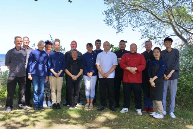 Gruppenfoto Küche Strandhotel Seerose Usedom  #1