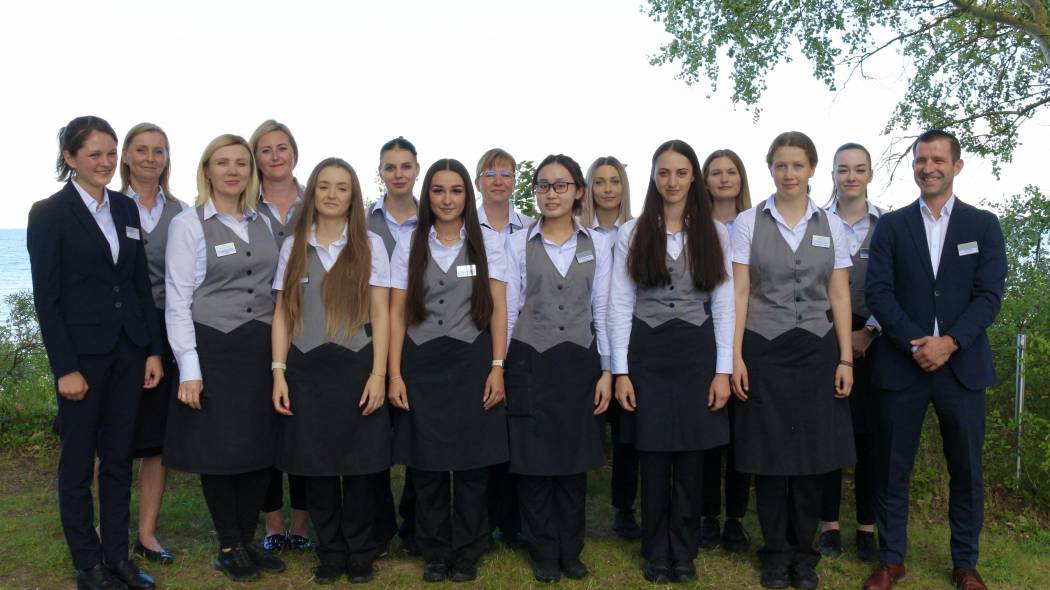 Gruppenfoto Service Strandhotel Seerose Usedom 