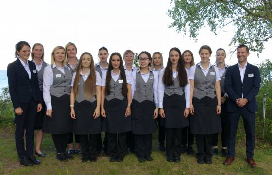 Gruppenfoto Service Strandhotel Seerose Usedom 