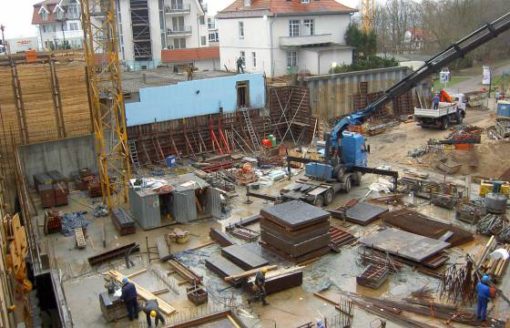 Baustelle Strandhotel Seerose Usedom 2006-2007