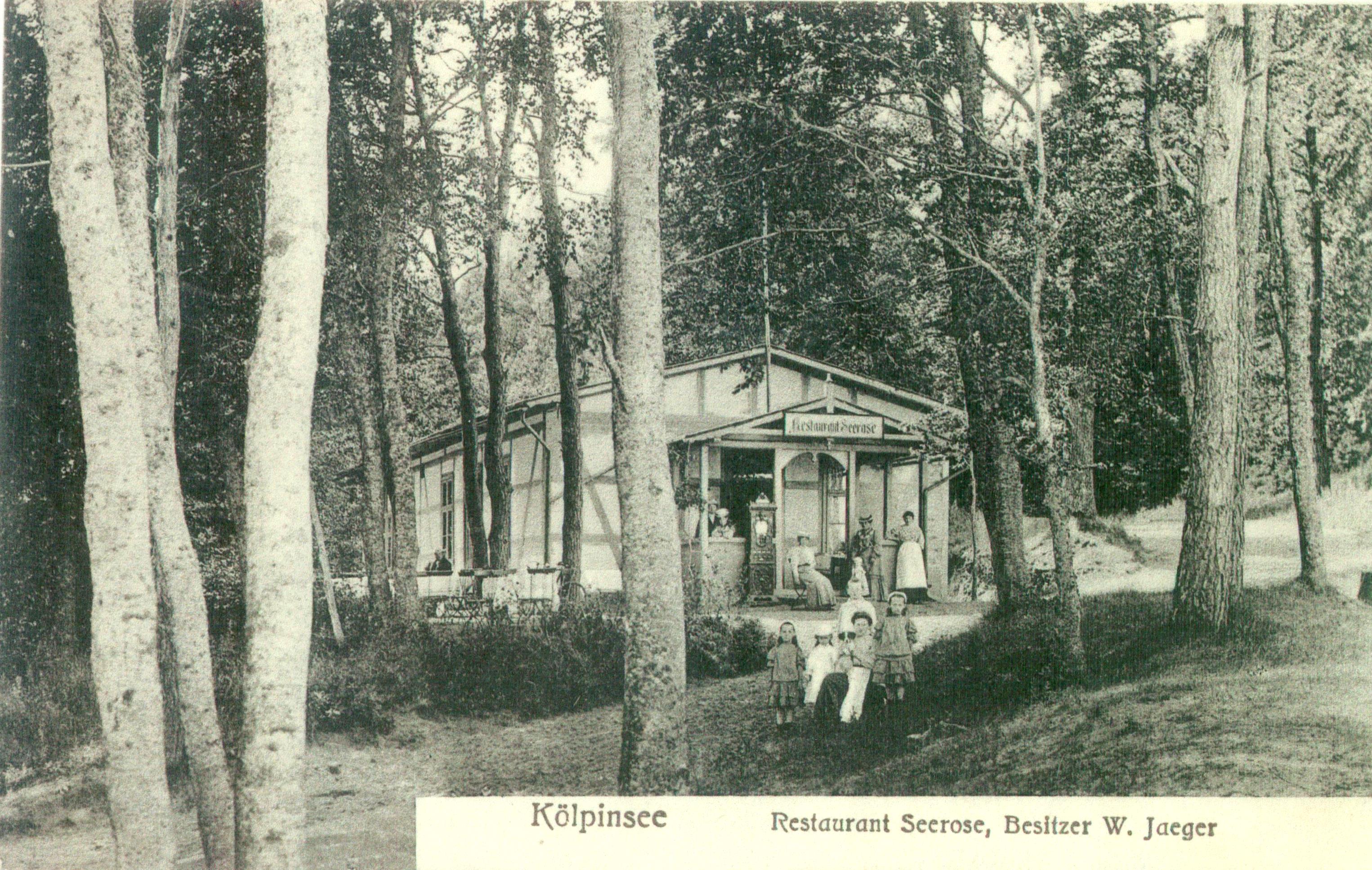 Geschichte Strandhotel Seerose Kölpinsee auf Usedom